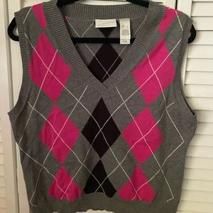 liz claiborne sweater vest